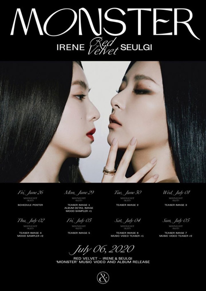 Irene dan Seulgi Tampil \'Sadis\' di Poster Debut Sub Unit Red Velvet
