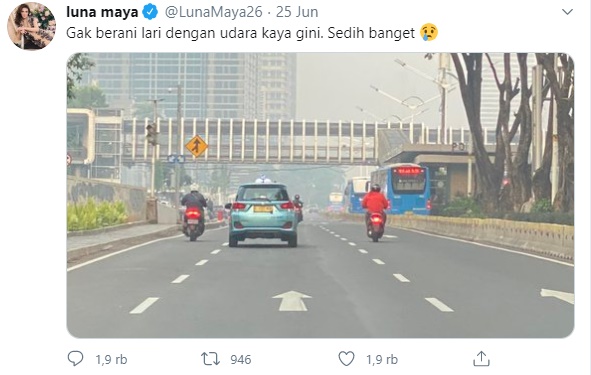 Dicibir Pedas Usai Komentari Polusi Jakarta, Reaksi Kalem Luna Maya Disambut Banyak Pembelaan