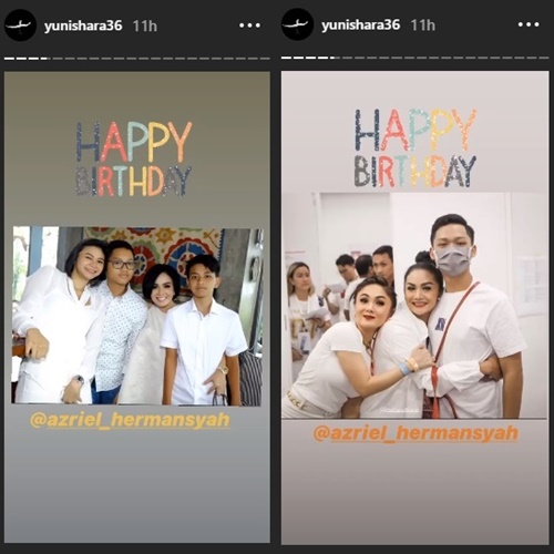 Unggah Foto Krisdayanti dan Azriel Begini Cara Yuni Shara Unggah Foto Krisdayanti dan Azriel Begini Cara Yuni Shara