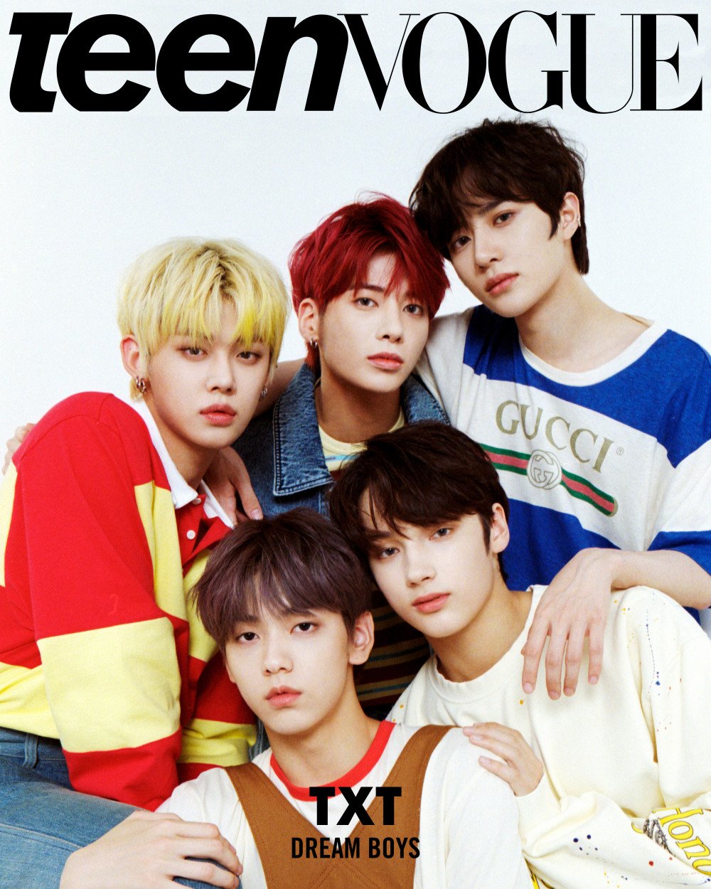 Visual Curi Perhatian, TXT Jadi Grup Kpop Pertama yang Jadi Cover Majalah Teen Vogue