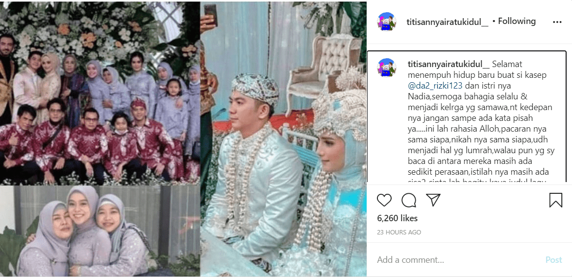 Ikut Hadiri Pernikahan Rizki D\'Academy, Lesti Andryani Diramal Masih Memendam Rasa Cinta