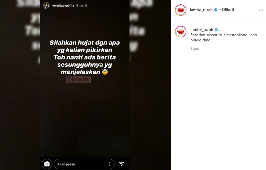 Ditangkap Karena Dugaan Prostitusi, Begini Kata Vernita Syabilla Saat ‘Dihujani’ Cibiran