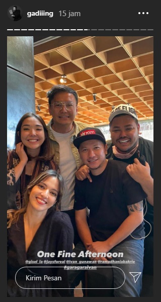 Ketemu dan Foto Bareng Gading Marten, Wijin Pacar Gisella Anastasia Bilang Begini