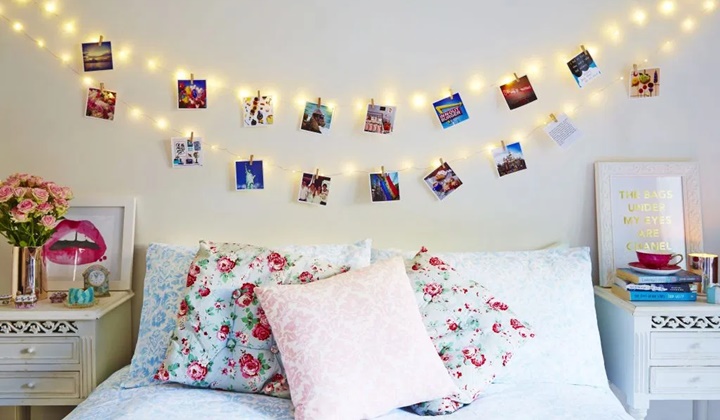 7 Ide Dekorasi Dinding Kamar Tidur Pakai Foto, Estetik dan Instagramable!