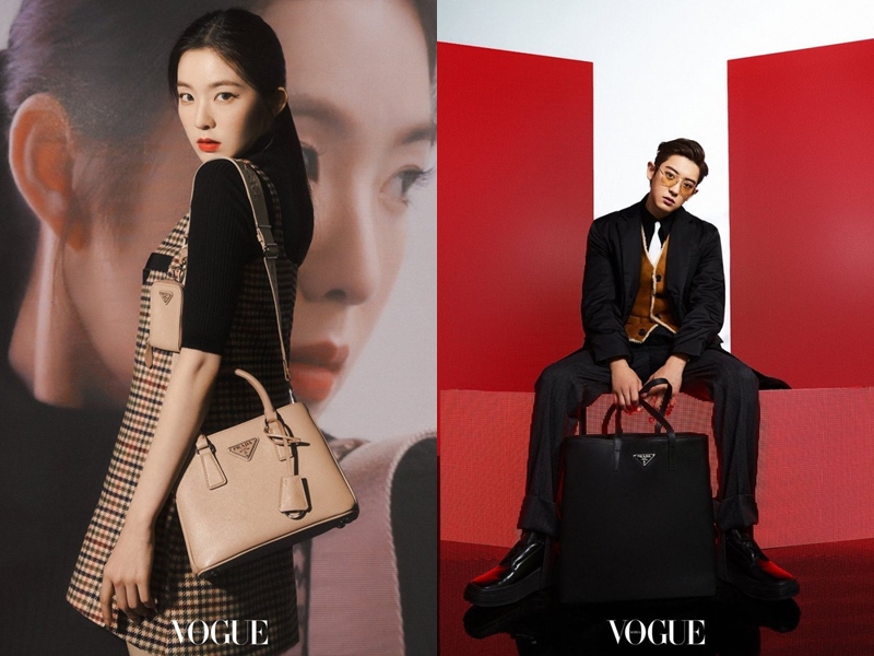 Chanyeol-Irene Tampil Memukau Jadi Brand Ambassador Prada, Netter: Mabok Visual