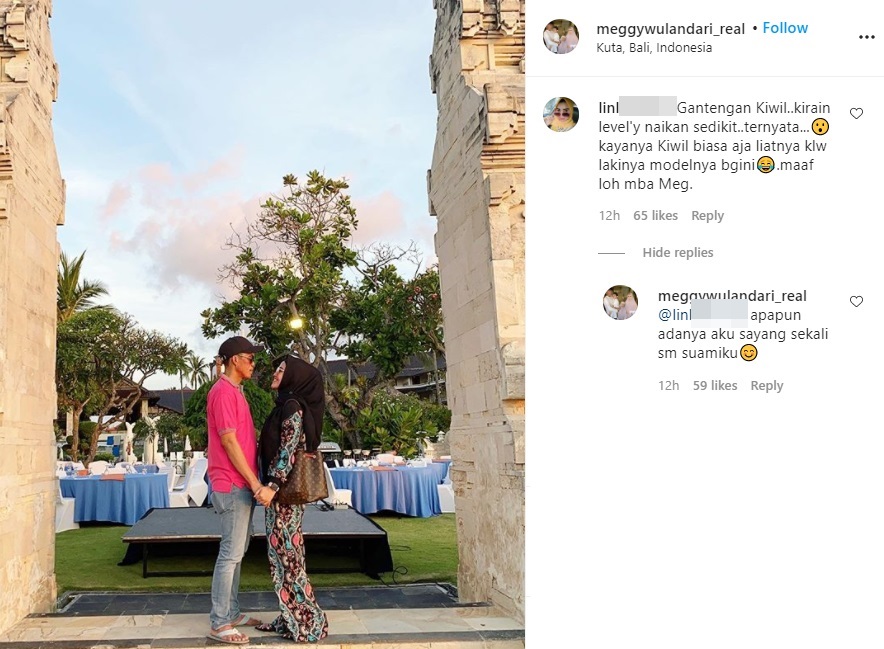 Meggy Wulandari Beri Reaksi Menohok Saat Suami Baru Dicibir Kalah Ganteng dari <a href='https://palembang.tribunnews.com/tag/kiwil' title='Kiwil'>Kiwil</a>