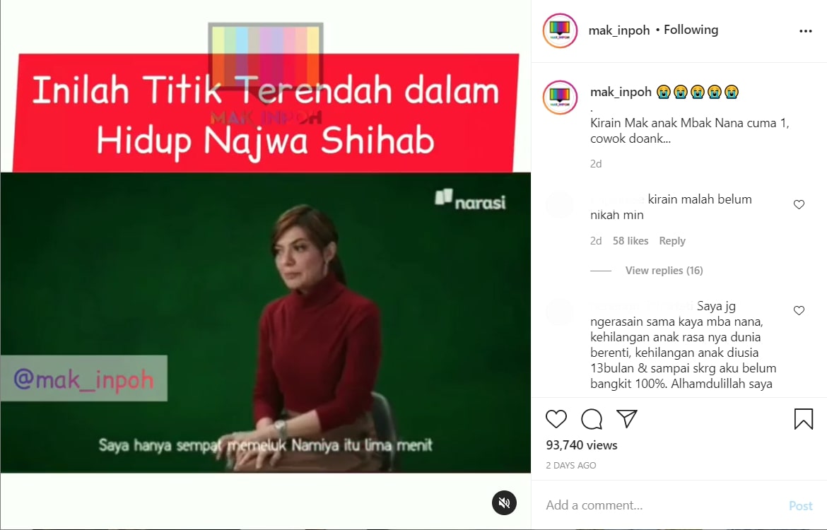 Najwa Shihab Blak-blakan Bahas Soal Titik Terendah Hidup, Kenang Momen Menyakitkan Ini