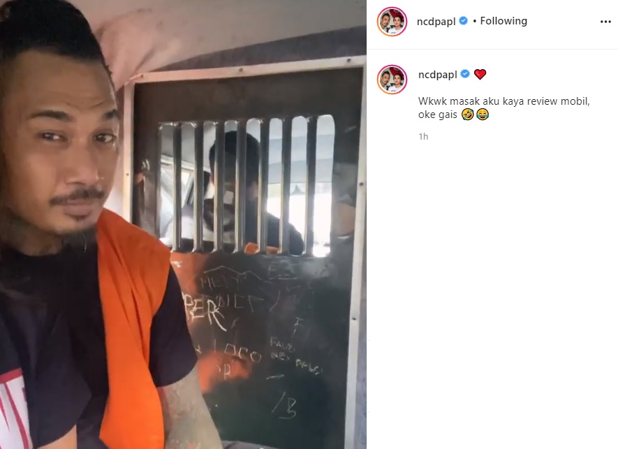 Video Romantis Jerinx SID Ciumi Istri Cantik di Mobil Tahanan Bikin Fans Haru Juga Ngakak
