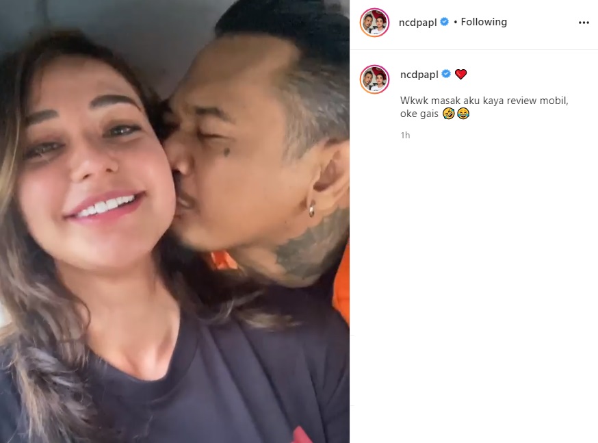 Video Romantis Jerinx SID Ciumi Istri Cantik di Mobil Tahanan Bikin Fans Haru Juga Ngakak