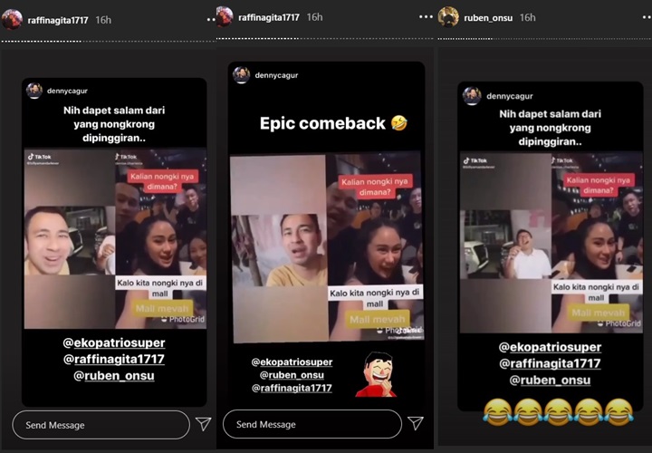 Namanya Diseret di Video Seleb TikTok Pamer Kekayaan, Begini Reaksi Ruben Onsu-Raffi Ahmad