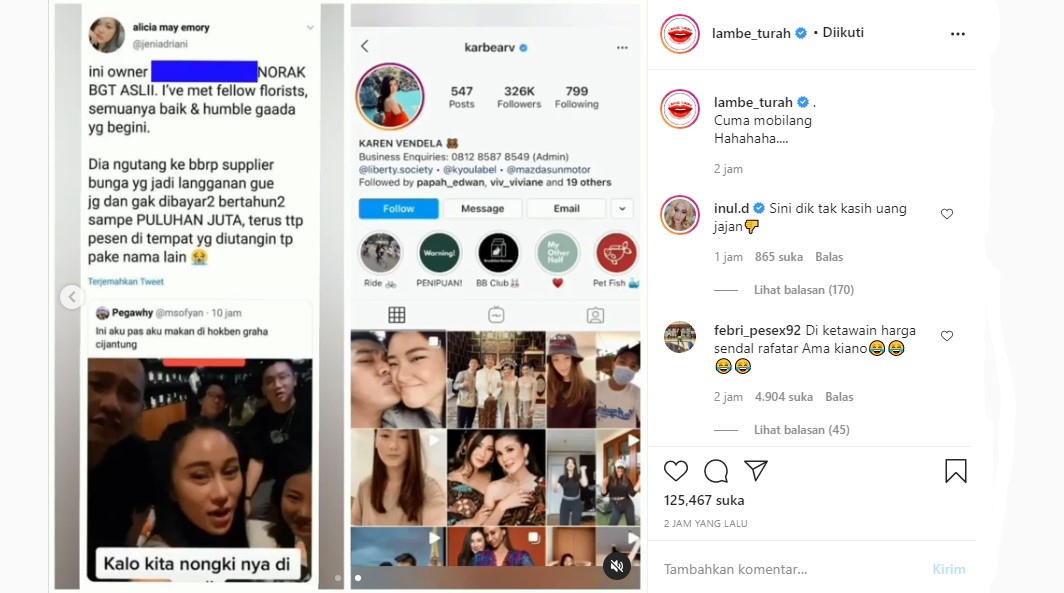 Inul Daratista Beri Tanggapan Soal Video Viral Artis TikTok Pamer Kekayaan