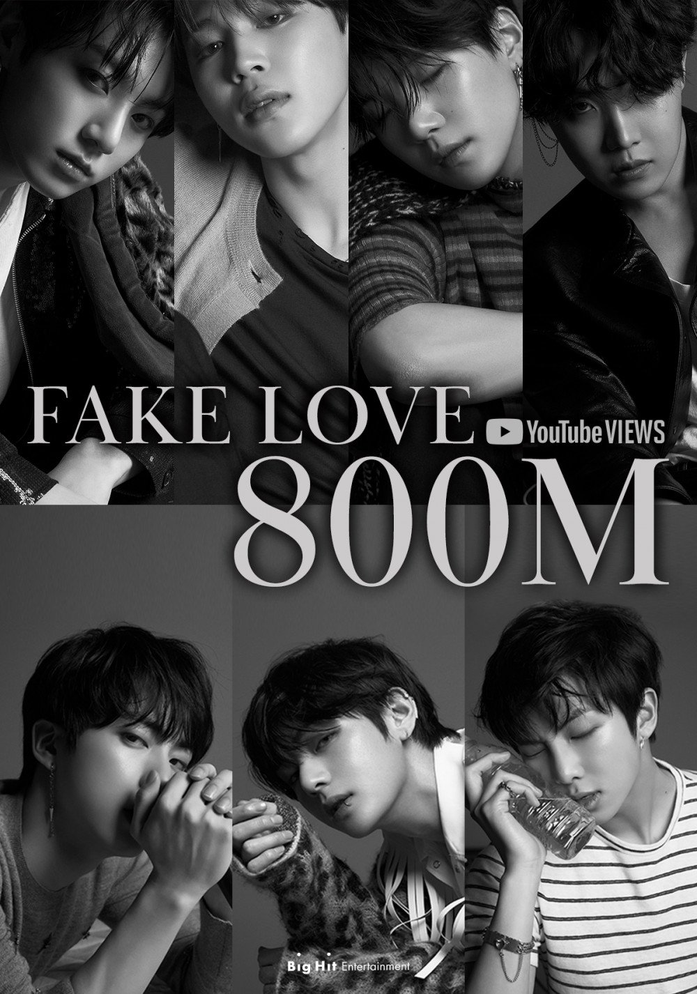 \'Fake Love\' Jadi MV Ketiga BTS Raih 800 Juta Penonton, Fans: Selamat Segera Menuju 1 Miliar View