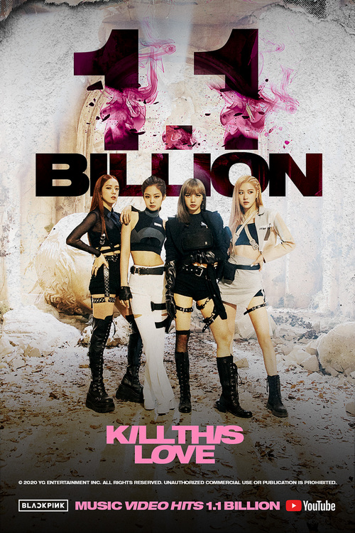 \'Kill This Love\' BLACKPINK Jadi MV Kpop Tercepat Raih 1 Miliar Penonton di YouTube