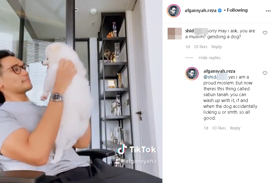 Reaksi Afgan Usai Agamanya Dipertanyakan Gara-gara Video Gendong Anjing Malah Bikin Ngakak