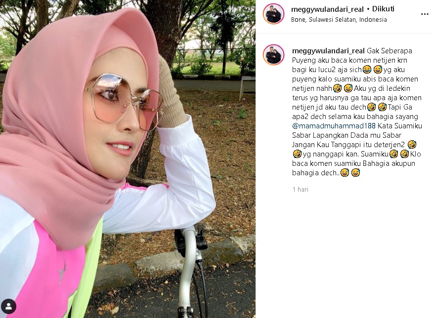 Sering Jadi Sorotan, Meggy Wulandari Ungkap Tanggapan Tak Terduga Suami Soal Komentar Netizen