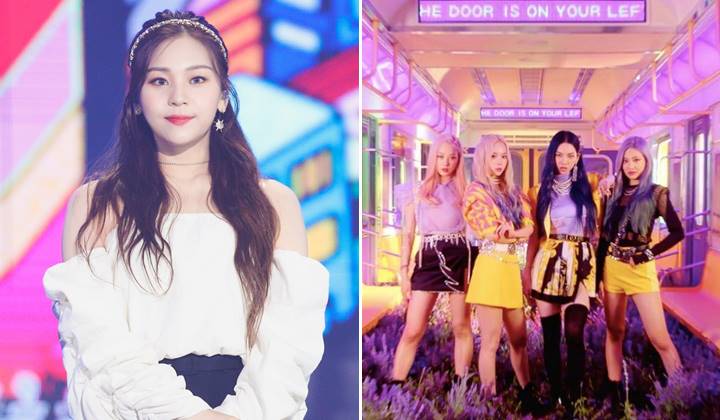 Imutnya Umji G-FRIEND Saat Nikmati Lagu ‘Black Mamba’ aespa