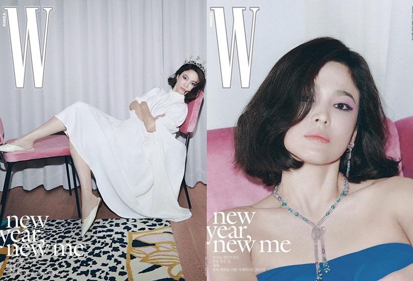Song Hye Kyo Tampilkan Kecantikan Paripurna Berbalut Perhiasan Mewah di Majalah W