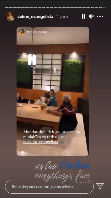 Disindir Usai Tersebar Video Nangis di Depan Keluarga, Celine Evangelista Beri Tanggapan