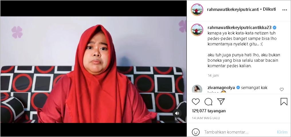 Dinyinyir Hingga Dibilang Tak Pantas Terima Endorse, Rahmawati Kekeyi: Kenapa Sih Pedas Banget?