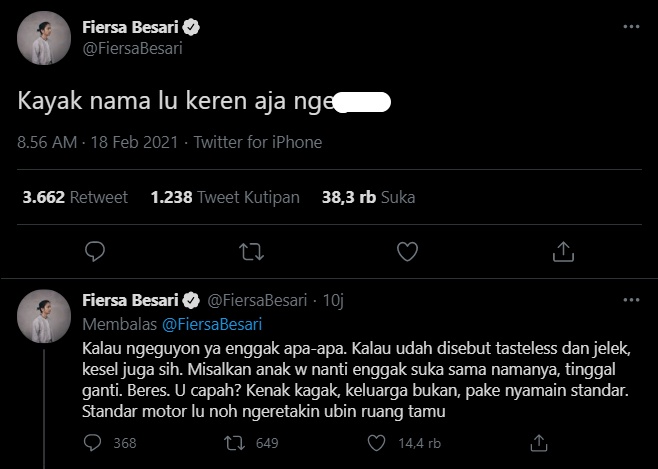 Meradang Nama Anaknya Disebut Jelek, Fiersa Besari Beri Pesan Menohok Sekaligus Bijak Ini