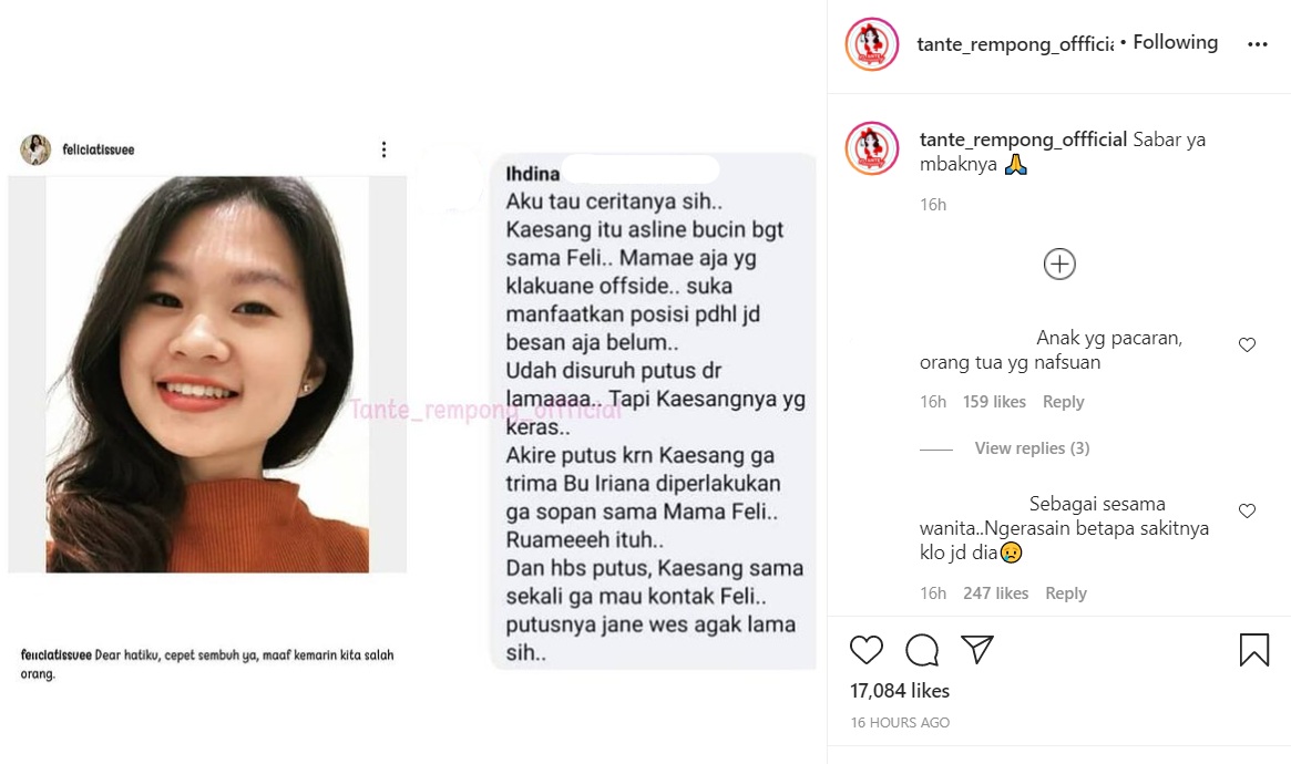 Terbongkar Sifat Asli Ibu Felicia, Disebut Lakukan Ini pada Iriana Jokowi Ibu Kaesang Pangarep