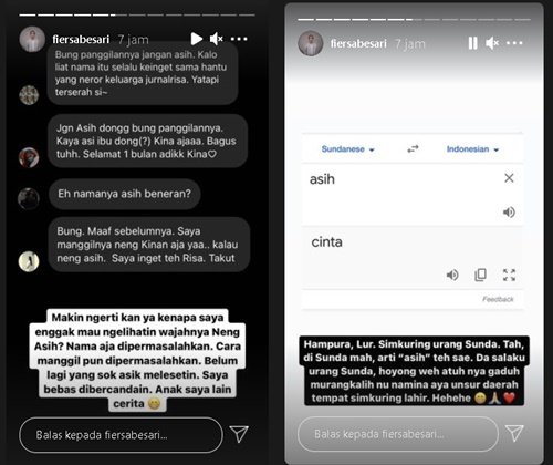 Nama Panggilan Anak Masih Dipermasalahkan Hingga Dipelesetkan, Fiersa Besari Jawab Menohok