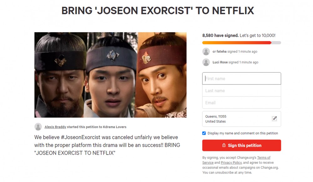 Fans Internasional Buat Petisi Banding Minta Netflix Lanjutkan Penayangan \'Joseon Exorcist\'