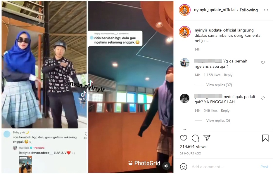 Disindir Berubah Usai Pamer Joget TikTok Bareng Cowok, Begini Respons Ria Ricis