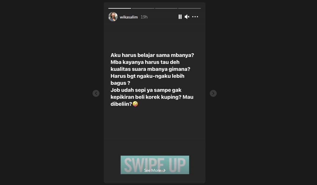 Tak Terima, Wika Salim Balas Menohok Sindiran Lucinta Luna Hingga Singgung Soal Jadi-jadian