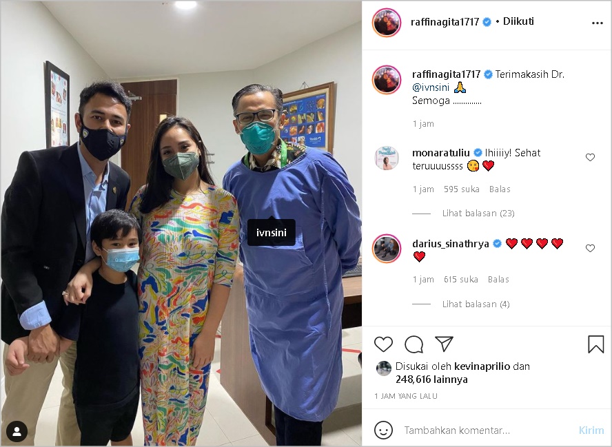 Foto Nagita Slavina Ini Diramaikan Ucapan Selamat Hingga Doa Sederet Artis, Fans Heboh: Hamil?