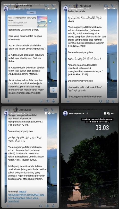 Zaskia Mecca Trending Twitter Usai Kritik Cara Bangunkan Sahur Pakai Toa Masjid, Begini Reaksi Suami
