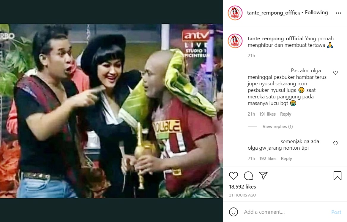 Beredar Foto Olga Syahputra-Jupe dan Sapri Bersama, Netter: Belum Ada yang Seperti Mereka