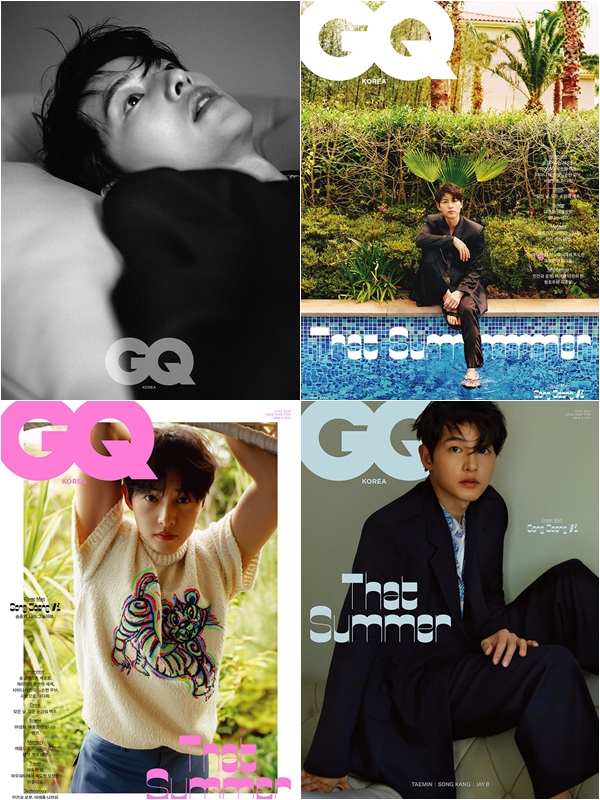 Makin Tua Makin Gemesin, Song Joong Ki Pamer Visual Memikat di Pemotretan Bareng GQ Korea