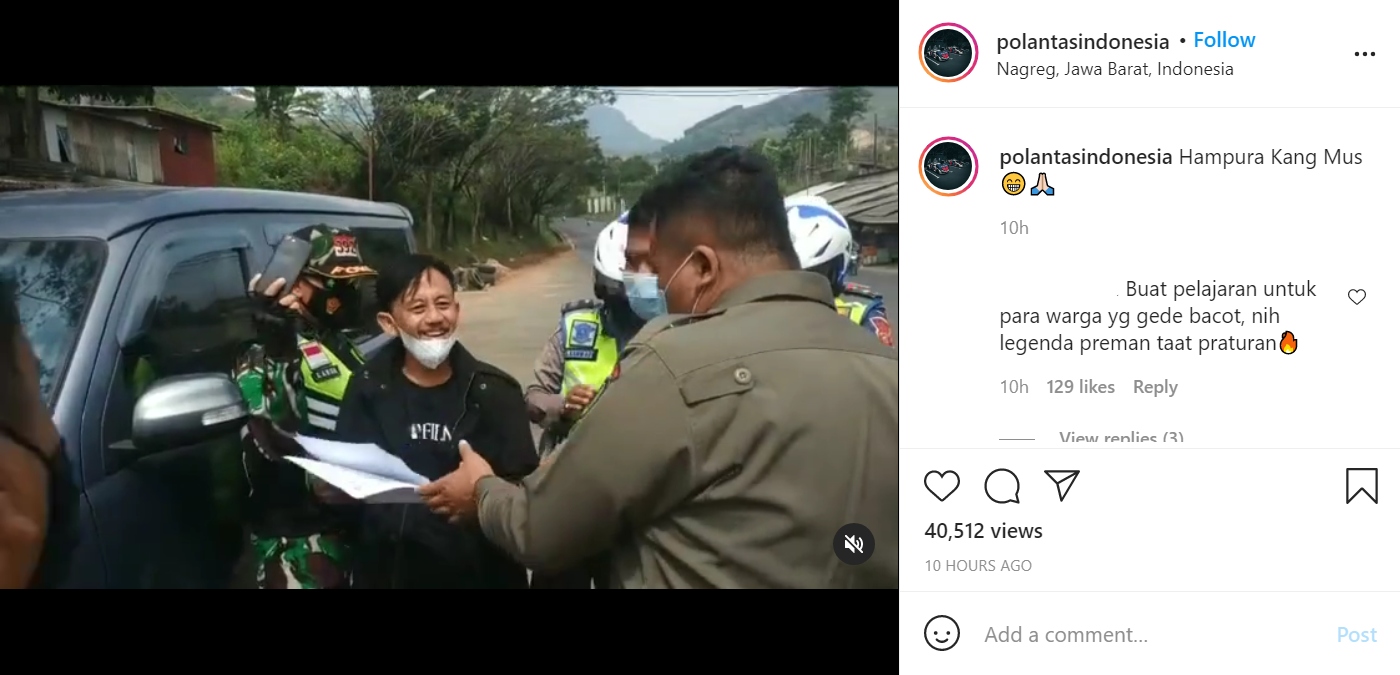 Sikap Epy Kusnandar Jadi Perbincangan Usai Diperiksa Petugas di Jalan, Netter: Preman Legendaris!