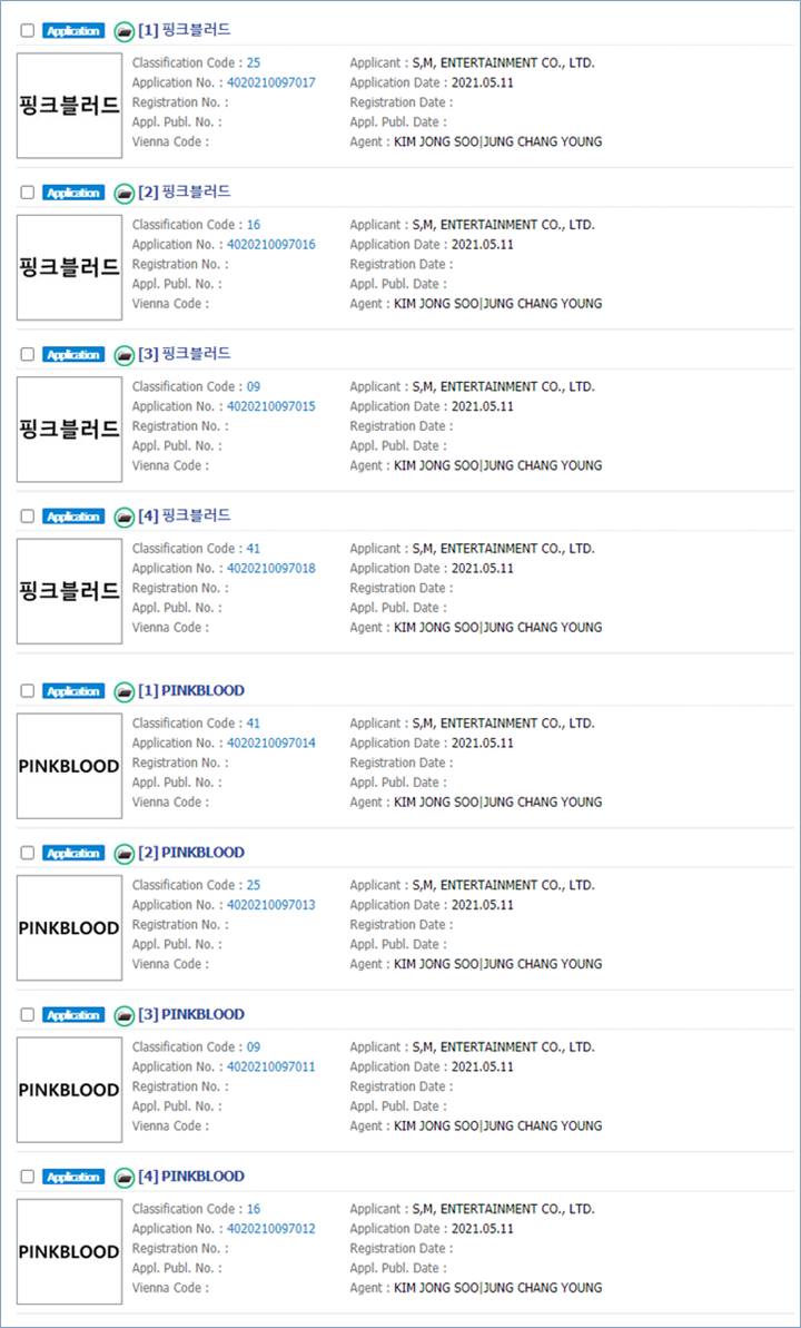 SM Entertainment mematenkan nama PinkBlood