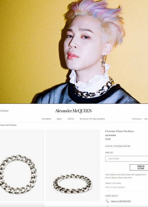 Buktikan Jadi The Real Brand King, Kalung Mahal yang Dipakai Jimin di Teaser \'Butter\' Terjual Habis