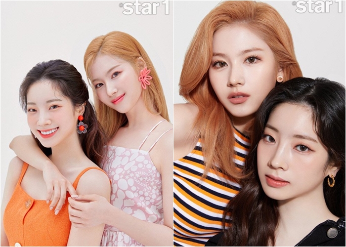 Tampilkan Musim Panas Penuh Warna di Pemotretan, Dahyun-Sana Bicara Soal Chemistry Mereka