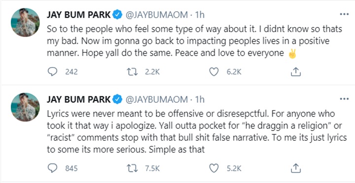 Jay Park Dikecam Gegara Lirik Kontroversial yang Singgung Soal Islam