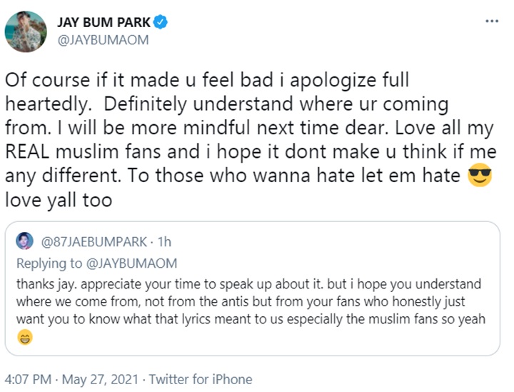 Jay Park Dikecam Gegara Lirik Kontroversial yang Singgung Soal Islam