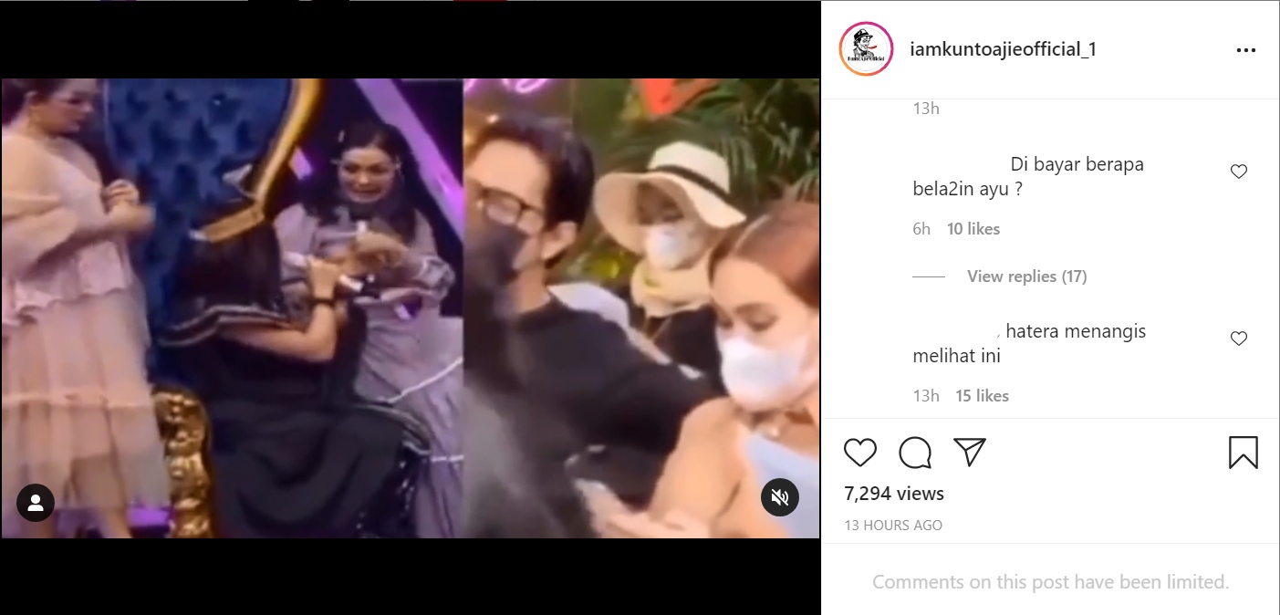 Beredar Video Andre Taulany Elus Pundaknya, Ayu Ting Ting Klarifikasi Langsung Tuai Pembelaan