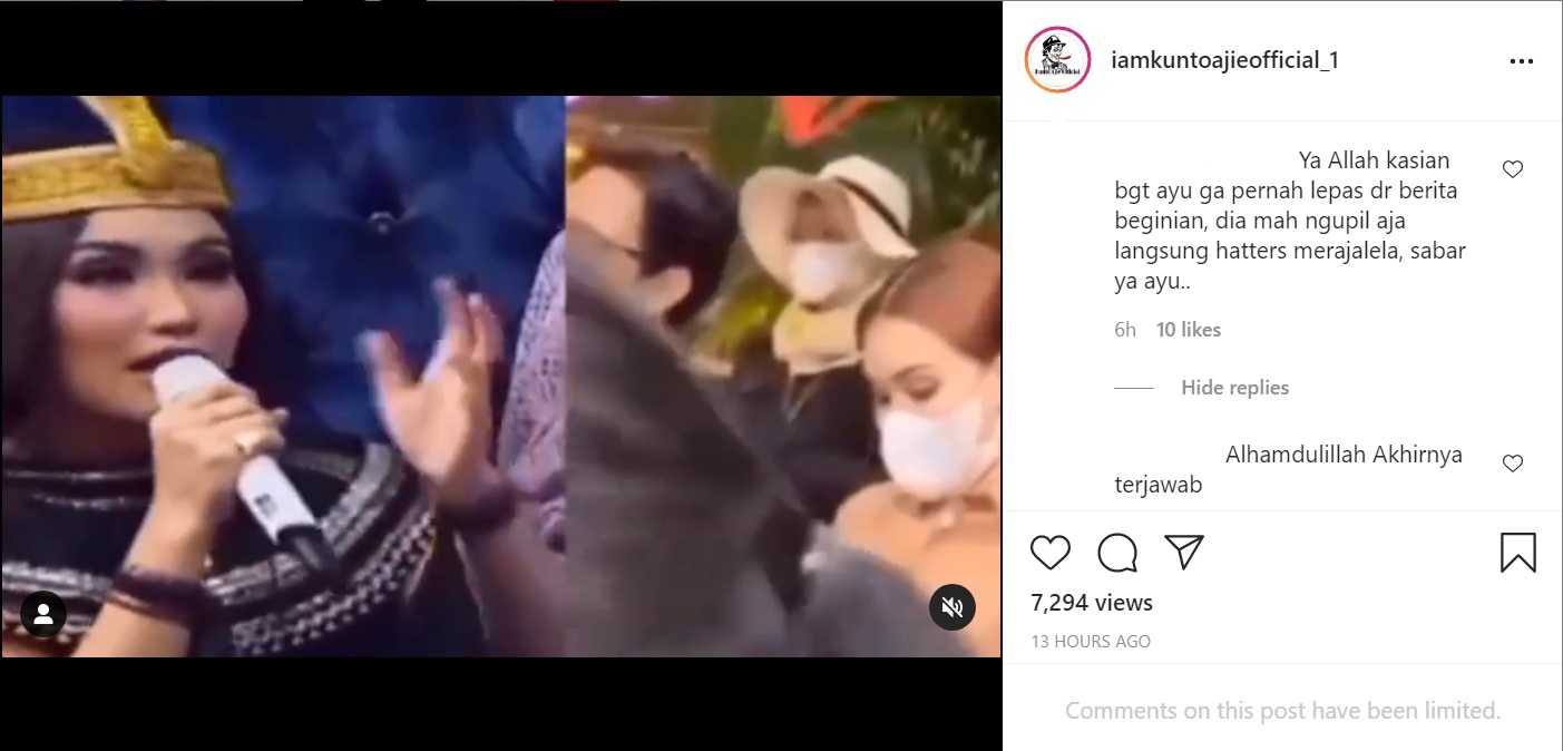 Beredar Video Andre Taulany Elus Pundaknya, Ayu Ting Ting Klarifikasi Langsung Tuai Pembelaan