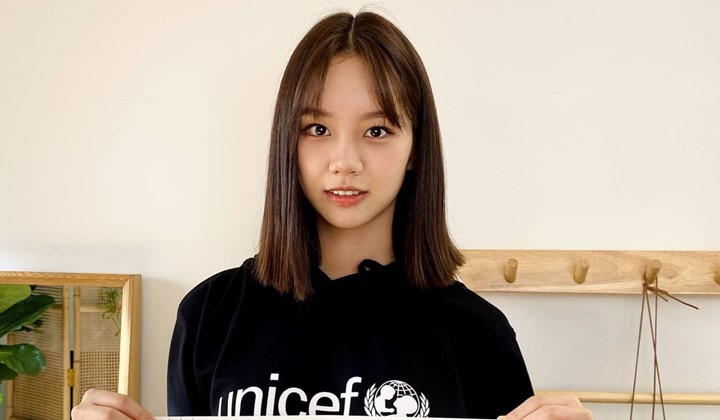 Foto: Hyeri Girl's Day Ulang Tahun, Berdonasi untuk Dukung Fasilitas Kebersihan Gadis Muda