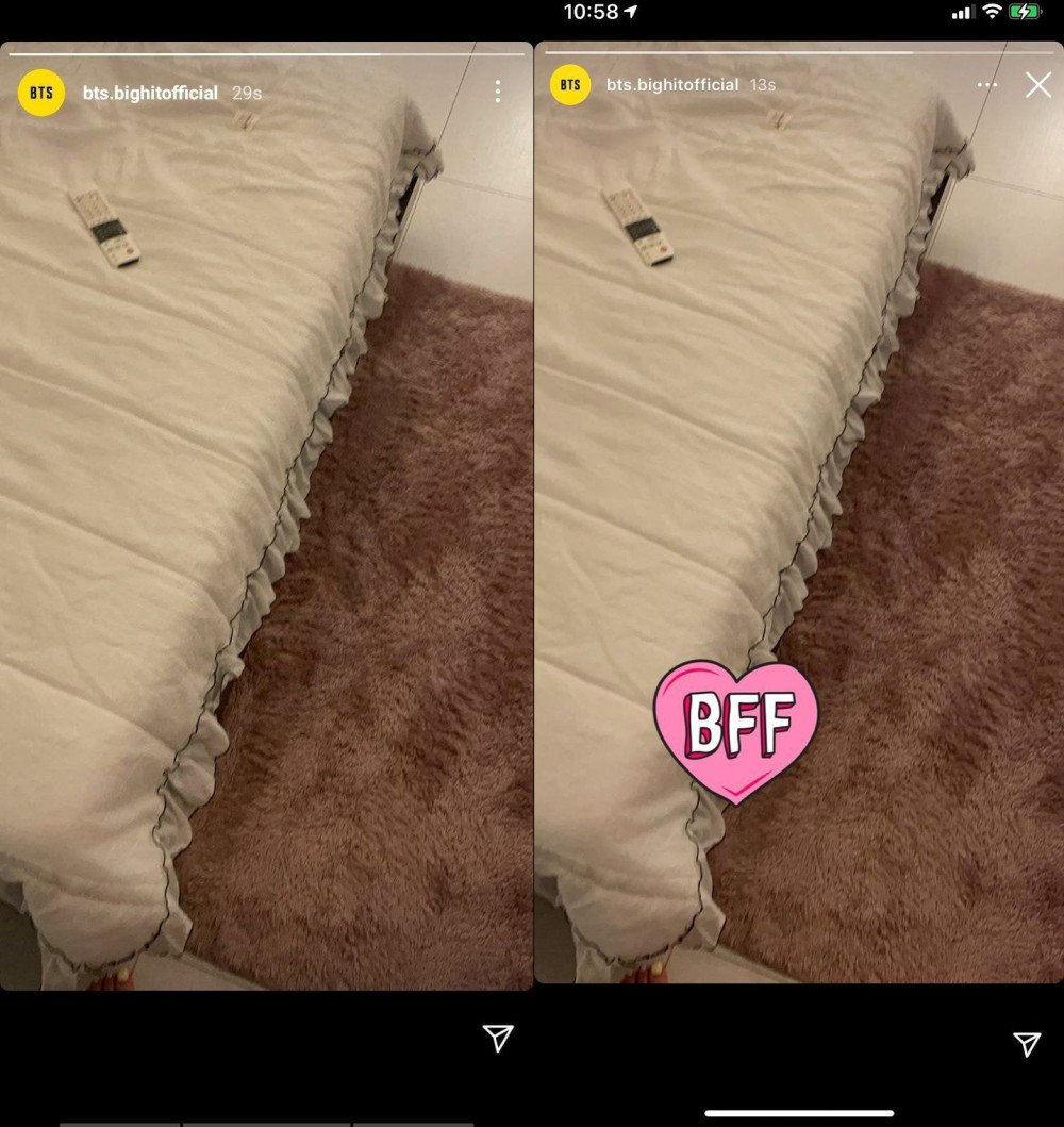Ada Kaki Wanita Nyempil di Postingan Story Instagram BTS, Netizen Langsung Heboh