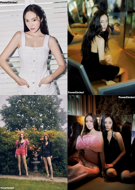 Disebut Hadid Sisters Versi Korea, Jessica-Krystal Adu Cantik di Pemotetan Majalah Power Circles