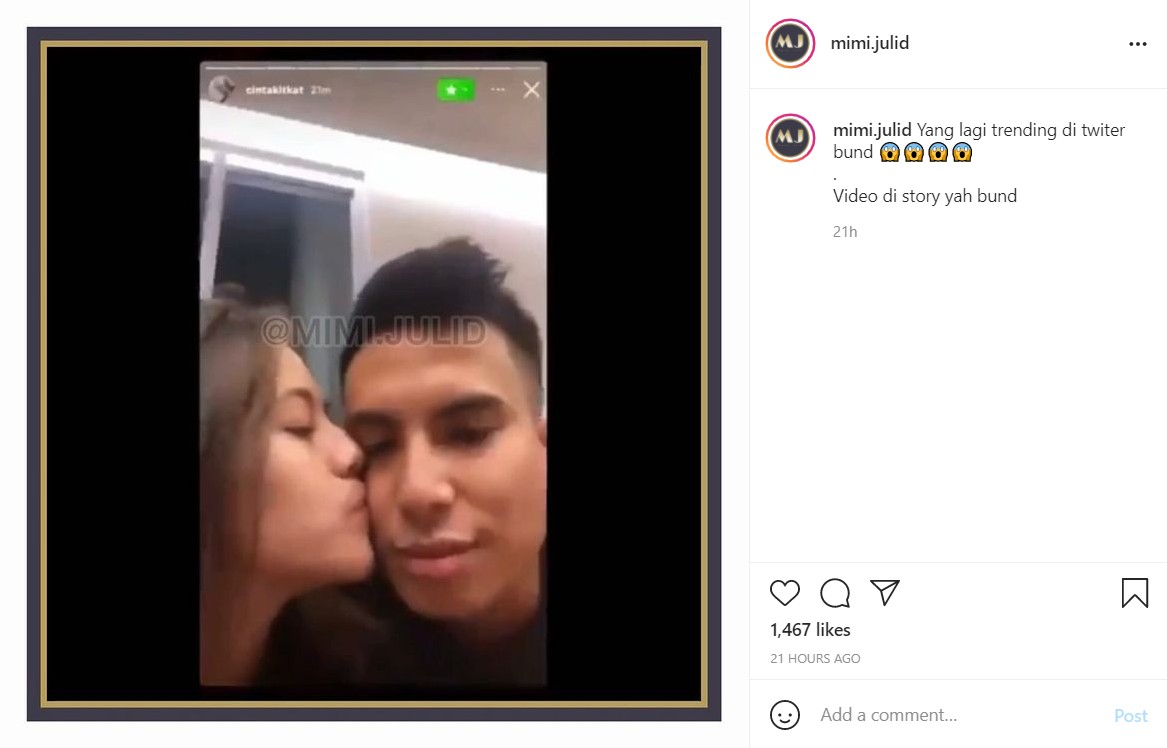 Heboh Video Adhisty Zara Ciuman dengan Niko Al Hakim, Ibunda Beri Respons Begini