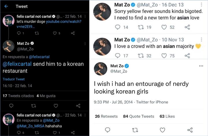 Mat Zo lakukan rasisme ke BTS dan orang Asia