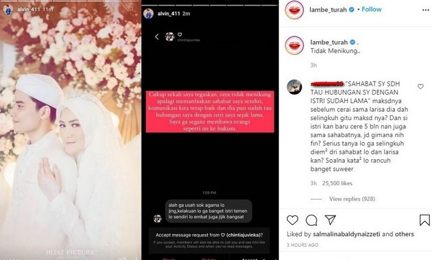 Ngaku Nikahi Janda Teman, Alvin Faiz Ancam Haters Seret ke Hukum