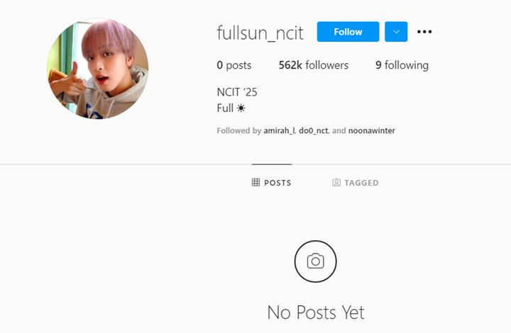 Akun Instagram Haechan NCT