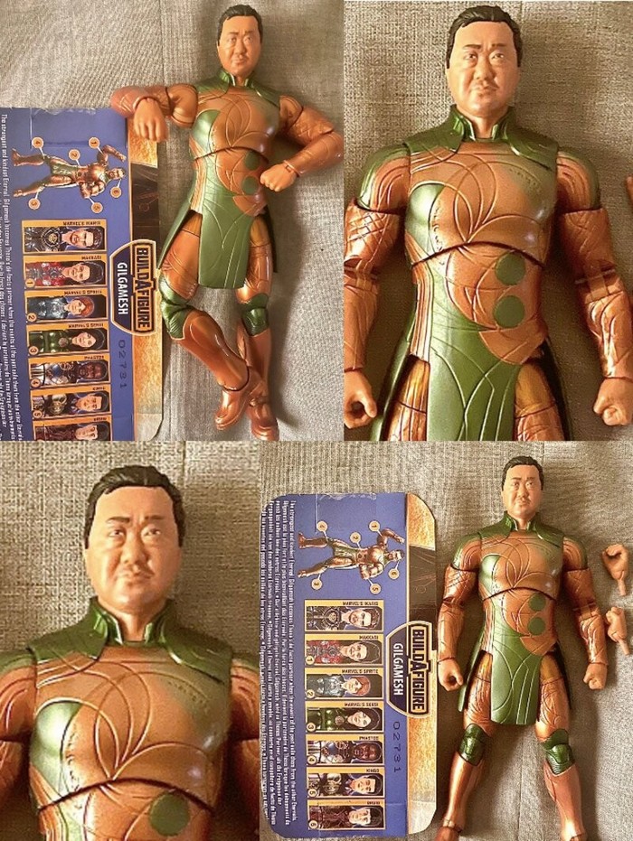 Netizen Korea Akui Kecewa Usai Lihat Action Figure Gilgames di \'Eternals\' Tak Mirip Ma Dong Seok