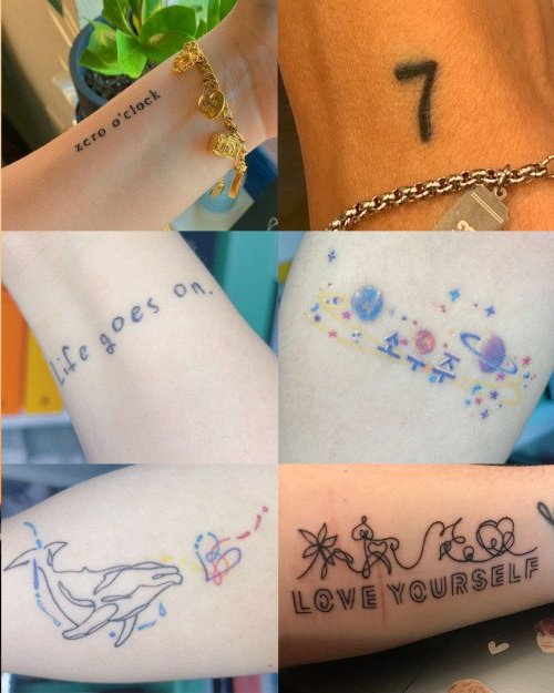 Di Hari Ultah Jungkook BTS, Fans Ramai-Ramai Bikin Tato dan Trendingka Tagar #TattoosForKoo